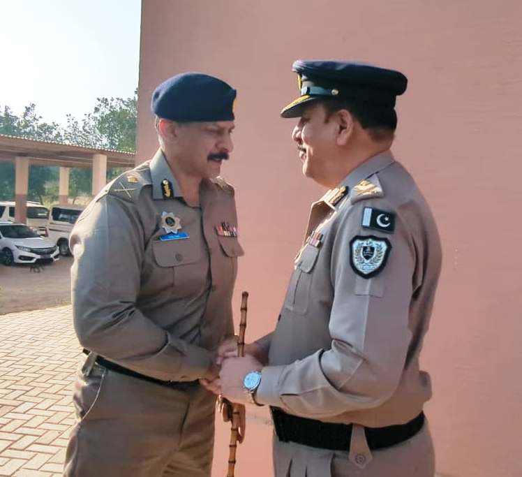 IG, NHMP, SULTAN AHMED CHAUDHRY, VISITED THE SOUTH ZONE KARACHI